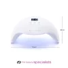 RIO UVDU-EU/1,1 Lâmpada de unhas UV Dual LED 48W