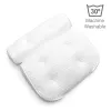 RIO PLBT-L/1,1 Almofada de banho Luxury Spa - branco