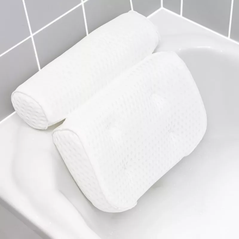 RIO PLBT-L/1,1 Almofada de banho Luxury Spa - branco