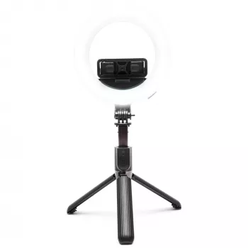 RIO RLRC-EU/1,3 Anel de luz de beleza e vlogging Glamour Glow 15 cm