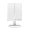 Rio MMFD-WH-EU/1,3 Espelho de maquilhagem com 24 LED e regulação de intensidade por toque, branco