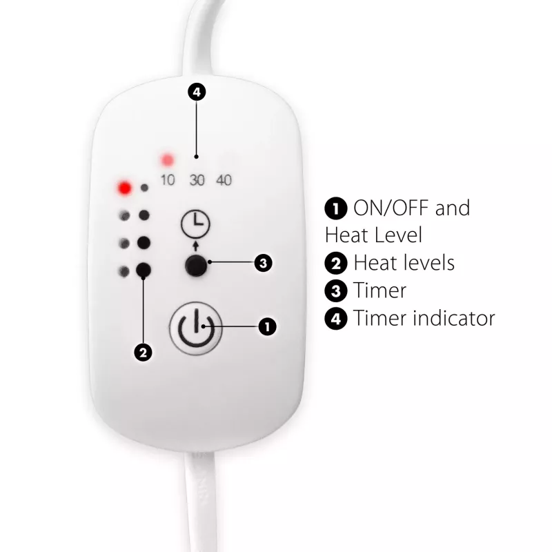 Bodi-Tek BT-LAMH-EU/1,1 lâmpada de aquecimento por infravermelhos