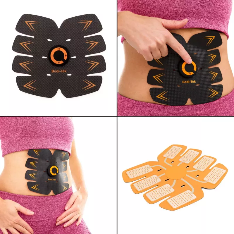 Bodi-Tek BT-ABTR5-EU/1.1 Estimulador abdominal preto/laranja