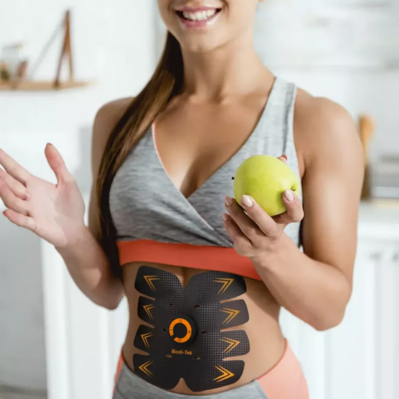 Bodi-Tek BT-ABTR5-EU/1.1 Estimulador abdominal preto/laranja