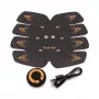 Bodi-Tek BT-ABTR5-EU/1.1 Estimulador abdominal preto/laranja