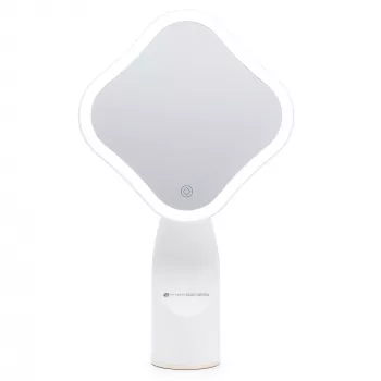 RIO MMIF-EU/1.1 Espelho de maquilhagem com ampliação 5x e iluminação LED, cromado polido