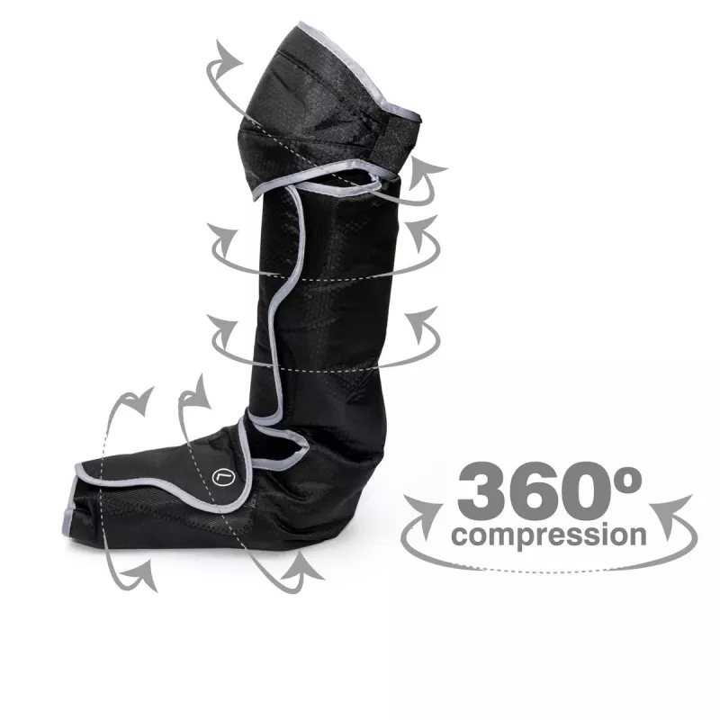 Bodi-Tek Comfort360 Botas de massagem de compressão de ar para meia perna