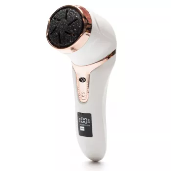 RIO PEDI5-EU/1.1 Go Smooth Lima elétrica de pés com função de vácuo, branco