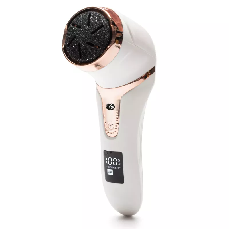 RIO PEDI5-EU/1.1 Go Smooth Lima elétrica de pés com função de vácuo, branco