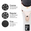 RIO PEDI5-EU/1.1 Go Smooth Lima elétrica de pés com função de vácuo, branco