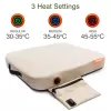 Bodi-Tek BT-CSOH-XX-EU/1.2 COZY Almofada de assento aquecida sem fios 39 x 44 cm, bege