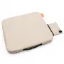 Bodi-Tek BT-CSOH-XX-EU/1.2 COZY Almofada de assento aquecida sem fios 39 x 44 cm, bege