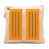 Bodi-Tek BT-CSHT2-W-BG-PB10 COZY Una almofada de conforto aquecida 45 x 45cm, bege