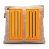 Bodi-Tek BT-CSHT2-W-LC-PB10 COZY Una almofada de conforto aquecida 45 x 45cm, Light Chocolate