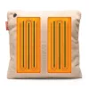 Bodi-Tek BT-CSHT2-F-BG-PB10 COZY Una almofada de conforto aquecida e powerbank 10000 mAh, bege