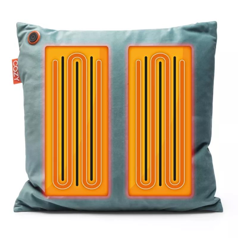 Bodi-Tek BT-CSHT2-XX-EU/1.0 COZY Una almofada de conforto aquecida 45 x 45cm, verde