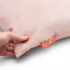 Bodi-Tek BT-CSHT2-V-LP-PB10 COZY Una almofada de conforto aquecida 45 x 45cm, veludo rosa claro
