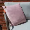 Bodi-Tek BT-CSHT2-V-LP-PB10 COZY Una almofada de conforto aquecida 45 x 45cm, veludo rosa claro