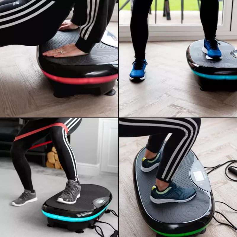 Bodi-Tek BT-VIBD-EU Plataforma vibratória 4D aparelho de treino