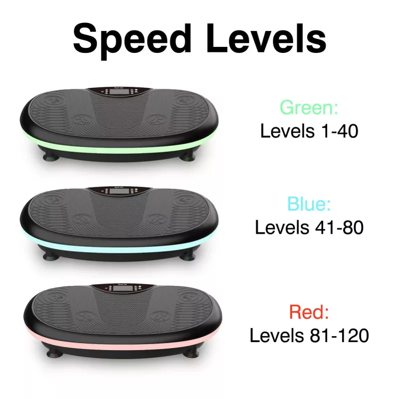 Bodi-Tek BT-VIBD-EU Plataforma vibratória 4D aparelho de treino