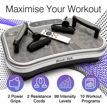Bodi-Tek BT-VIBE-EU Plataforma vibratória Exerciser Pro