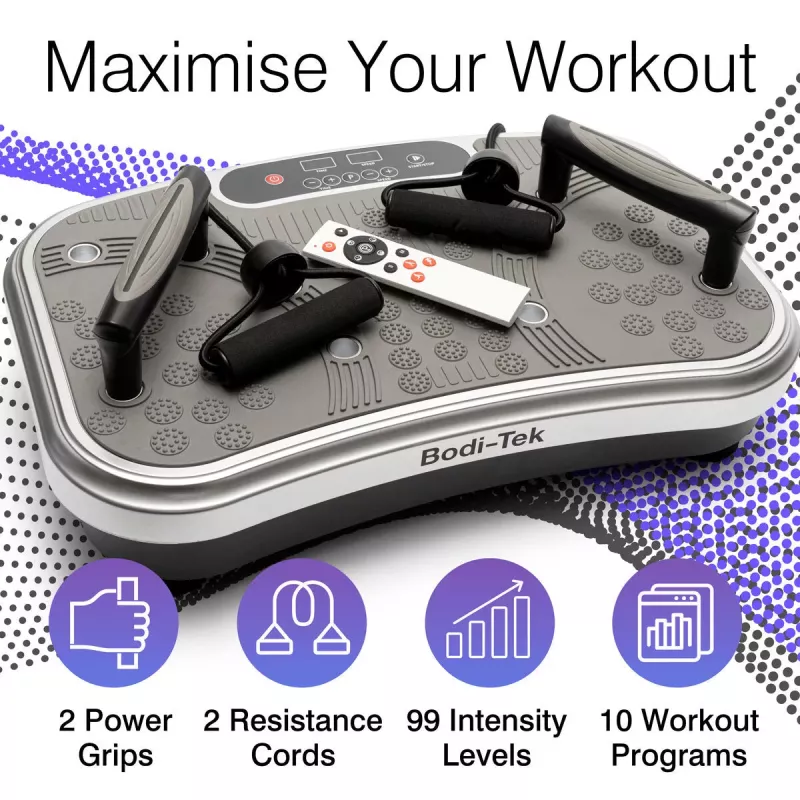 Bodi-Tek BT-VIBE-EU Plataforma vibratória Exerciser Pro