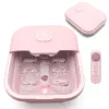 RIO FTBH13-EU-PK/1,3 Deluxe spa de pés dobrável rosa