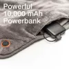 Bodi-Tek BT-BLHT-EU/1.0 COZY manta elétrica Snuggle Blanket Heated Throw 130 x 160 cm, cinzento