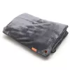Bodi-Tek BT-BLHT-EU/1.0 COZY manta elétrica Snuggle Blanket Heated Throw 130 x 160 cm, cinzento