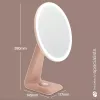 RIO MMDL-EU/1,0 espelho de maquilhagem de alto desempenho - dupla face com ampliação 1x/5x, luz diurna LED, sensor tátil regulável, cromado
