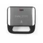 Salter EK6665VDE 3-in-1 Snack Maker – máquina de waffles, torradeira de sanduíches e grelhador, 900W, preto/prateado