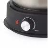 Progress EK6675PVDE Panela de fondue elétrica 1500W 1,5L panela de aço inoxidável 8 garfos preto/prateado
