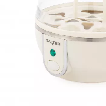Salter EK6692CRMVDE Ovo cozedor retrô - 7 ovos, 350 W, creme