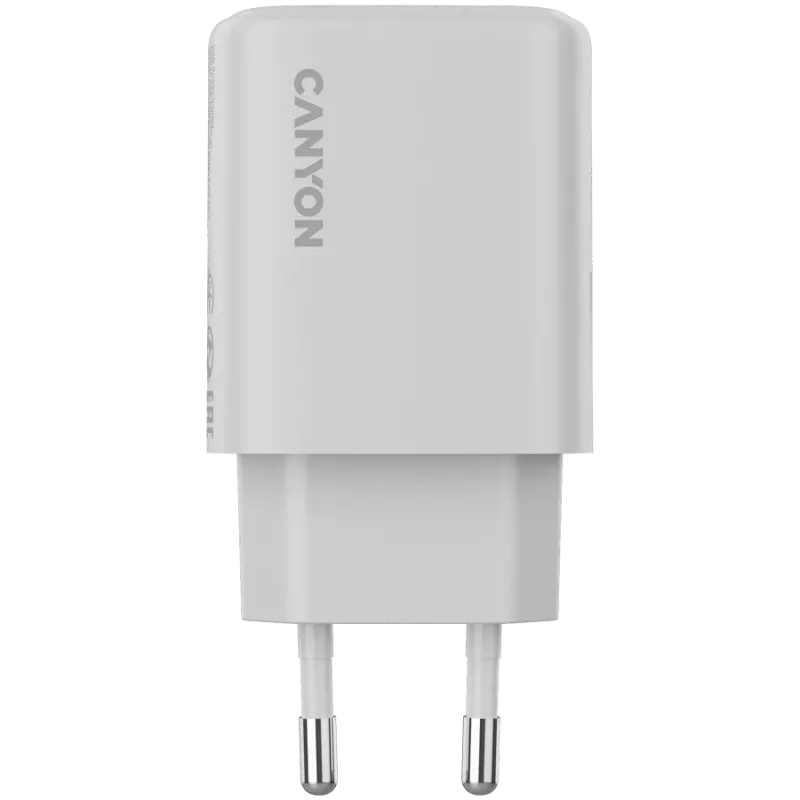 CANYON OnCharge 200 Carregador de parede 20W 1xPD 1xQC EU branco