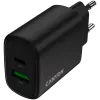 CANYON OnCharge 200 Carregador de parede 20W 1xPD 1xQC EU preto