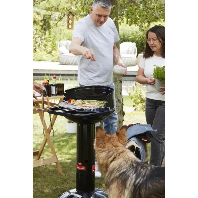 Barbecook Grelhador a carvão Loewy 45, 43 x 43 x 97 cm, preto