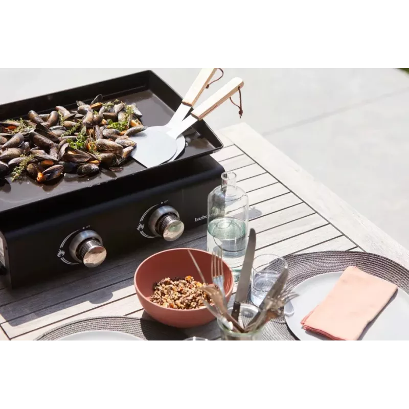 Barbecook Conjunto com 2 espátulas plancha FSC (por 6 unidades) BC-ACC-7123