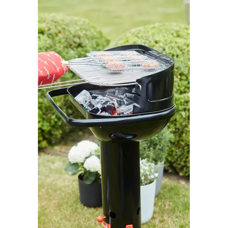 Barbecook Grelhador a carvão Loewy 55, 59,8 x 35,4 x 101 cm, preto