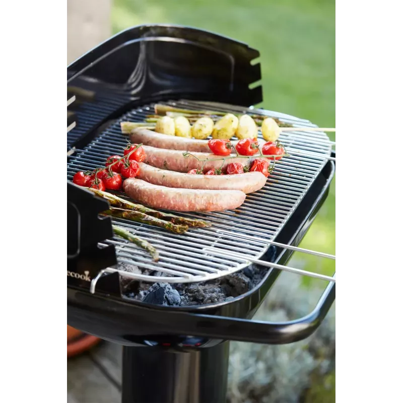 Barbecook Grelhador a carvão Loewy 55, 59,8 x 35,4 x 101 cm, preto