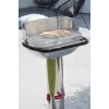 Barbecook Loewy 55 SST Grelhador a carvão, 59,8 x 35,4 x 101 cm, grelha em aço inoxidável, preto