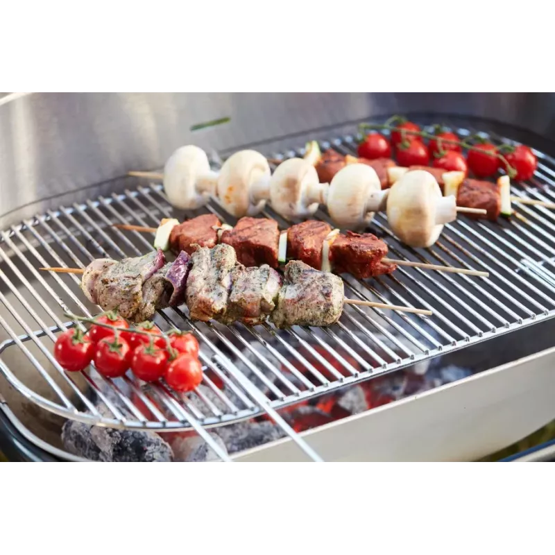 Barbecook Loewy 55 SST Grelhador a carvão, 59,8 x 35,4 x 101 cm, grelha em aço inoxidável, preto