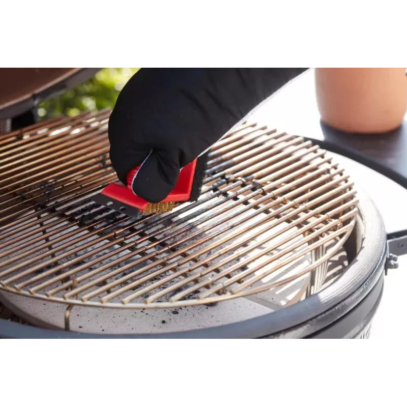 Barbecook Escova de limpeza para churrasco 3-em-1 vermelha (24 unidades/expositor) BC-ACC-7064