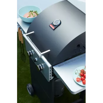 Barbecook Grelhador a gás Spring 2002, 111 x 55 x 115 cm, preto