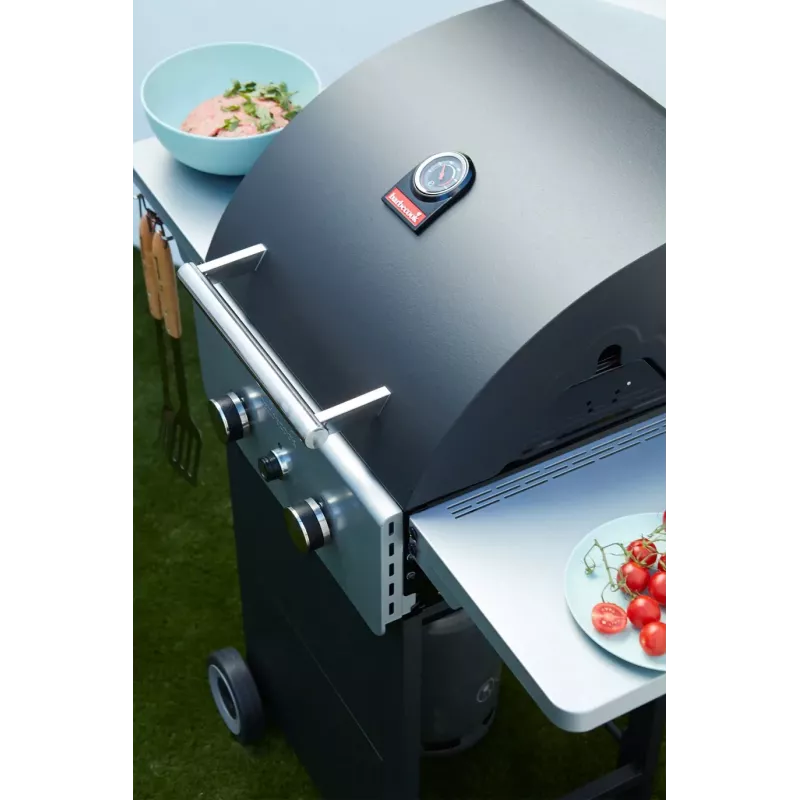 Barbecook Grelhador a gás Spring 2002, 111 x 55 x 115 cm, preto