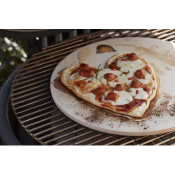 Pedra para pizza Barbecook em barro refratário, 36 cm | BC-ACC-7013