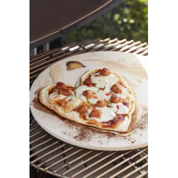 Pedra para pizza Barbecook em barro refratário, 36 cm | BC-ACC-7013