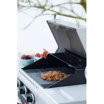 Placa de cozinhar em ferro fundido esmaltado Barbecook Dynamic Core, 43 x 35 x 2 cm