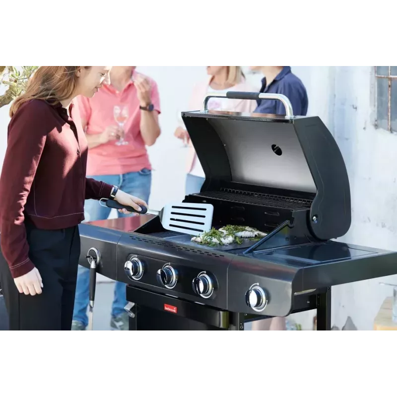 Grelhador a gás Barbecook Siesta 310 Graphite, 124 x 56 x 118 cm | BC-GAS-2072