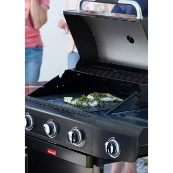 Grelhador a gás Barbecook Siesta 412 Graphite, 132 x 56 x 118 cm