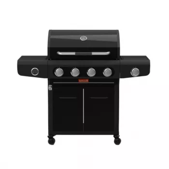 Grelhador a gás Barbecook Siesta 412 Graphite, 132 x 56 x 118 cm